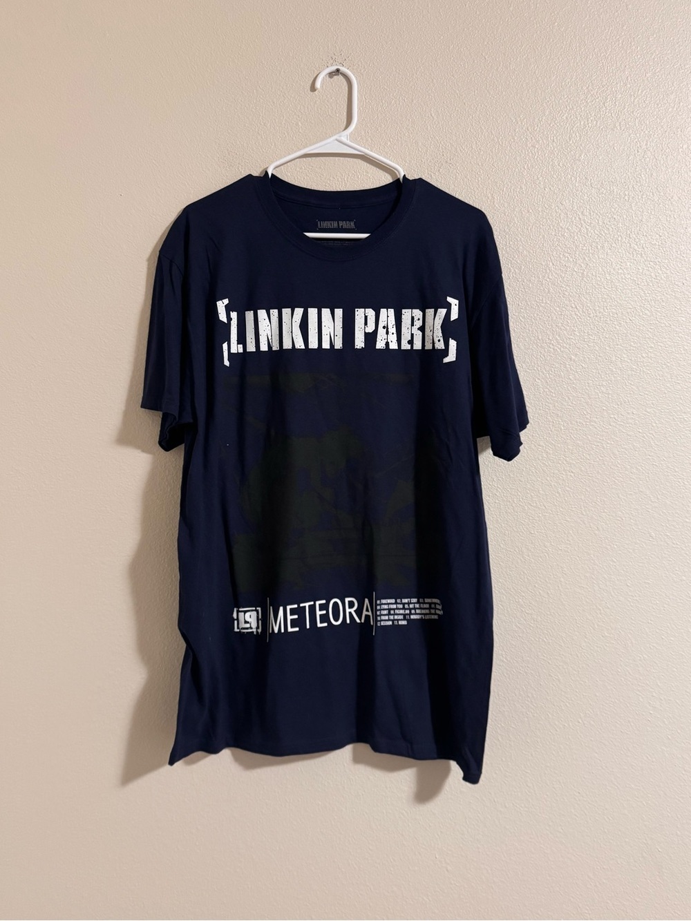 Linkin Park Graphic Tee - Navy Short Sleeve